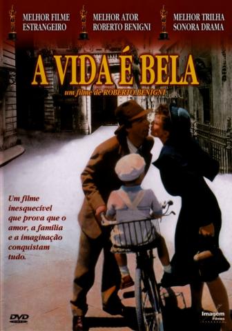 O filme A vida é Bela com trilha originalmente composta por Nicola Piovani