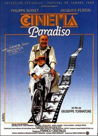Trilha sonora do filme  Cinema Paradiso composta por Ennio Morricone