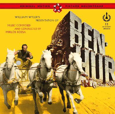 Trilha sonora original de Ben-Hur composta por Miklos Rozsa