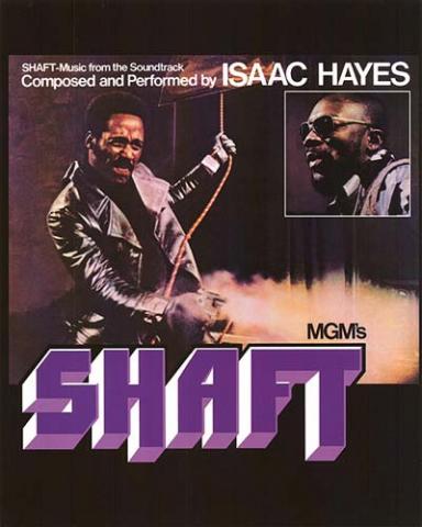 Trilha sonora original do filme SHAFT composta por Isaac Hayes