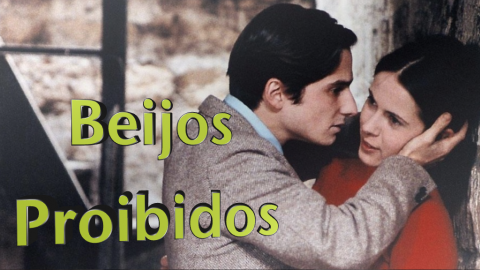 No filme de François Truffaut BEIJOS PROIBIDOS, veja que temos beijo até no título do filme. 