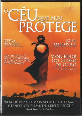 O filme de 1990 dirigido pelo italiano Bernardo Bertolucci, O CÉU QUENOS PROTEGE, com Debra Winger e John Malkovich no elenco . 