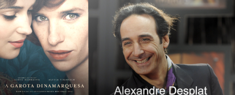 Trilha sonora original d filme A Garota Dinamarquesa composta por Alexandre Desplat.