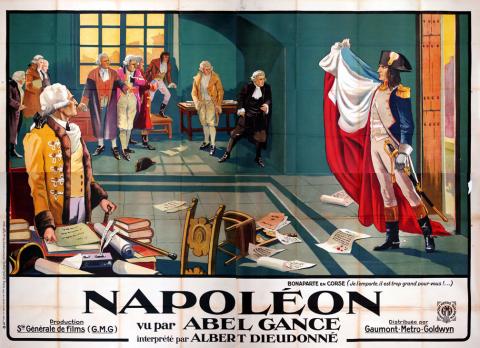 Nos primórdios da sonorização no cinema, 1927,  vamos encontrar o filme dirigido pelo francês Abel Gance, Napoleão, cuja trilha sonora foi composta pelo suíço Arthur Honneger.