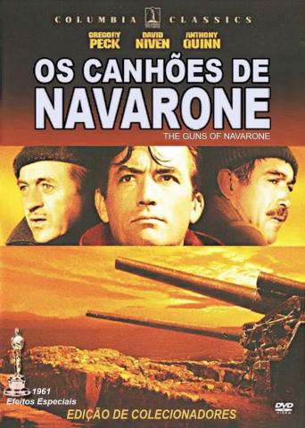 Trilha sonora original do filme Os Canhões de Navarone composta por Dimitri Tiomkin