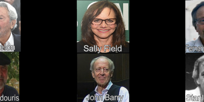 Vamos homenagear os aniversariantes da semana os compositores John Scott, Laurence Rosenthall, o cineasta Fernando Meirelles e a atriz Sally Field e o ator Alain Delon. Também vamos prestar um tributo aos que partiram, como os compositores John Barry, Basil Poledouris e Stanley Myers, além dos cineastas Jacques Tati e Mike Nichols.