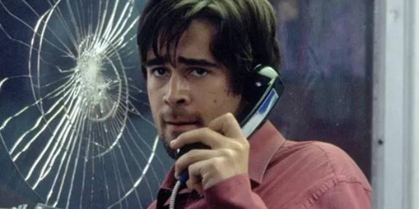 Imagine por exemplo no filme de 2002 dirigido por Joel Schumacher POR UM FIO, a situação do personagem Stu Shepard, interpretado por Colin Farrell, onde de repente ele se vê encurralado numa cabine telefônica por um atirador. Ele praticamente tem que tomar contar de tudo que está acontecendo no entorno, então nesse momento a câmera percorre 360 graus, como se fosse o olho do personagem.